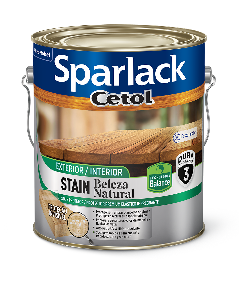Verniz Cetol Stain Beleza Natural Incolor Fosco